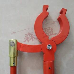 高空作业可调节夹线钳自锁式绝缘夹钳ZF010406导线固定摘除绝缘钳