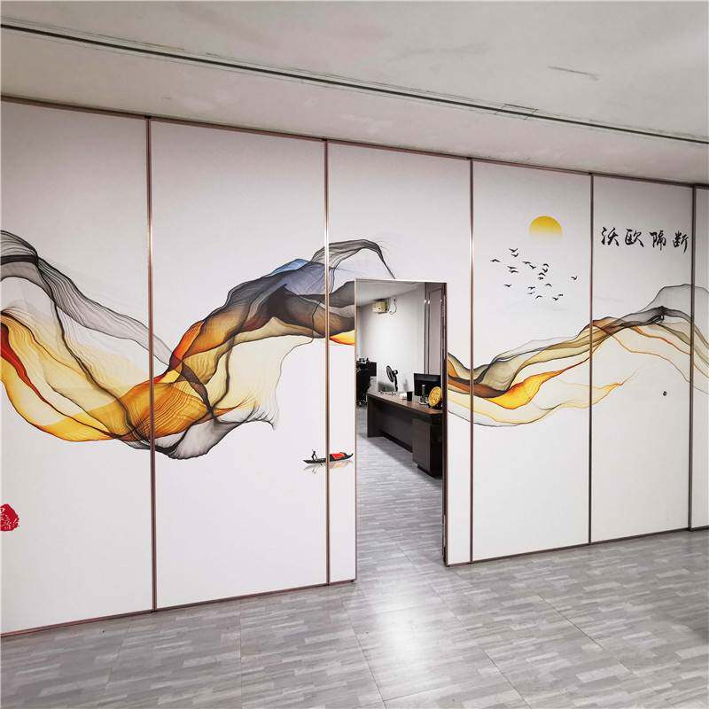 宴会厅移动隔断墙酒店活动隔断折叠屏风会议室隔音隔断墙