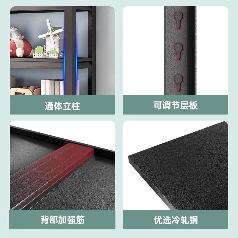 阳台置物架多层落地家用收钢制货架铁展01示架仓库物架杂储物纳架