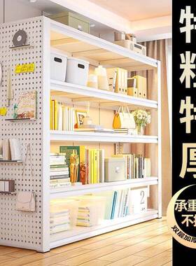 A新款洞洞板货架rHyfR6nW置物层落家用阳台收地纳架防水防锈架杂