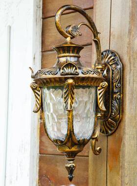 车库库楼DC-033道水过道大门入户灯外地下室玄关仓外墙感应欧式户