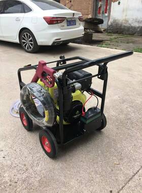 500油公降斤压力柴高压清洗机带冷温系ZWA统泵头水洗车机便携