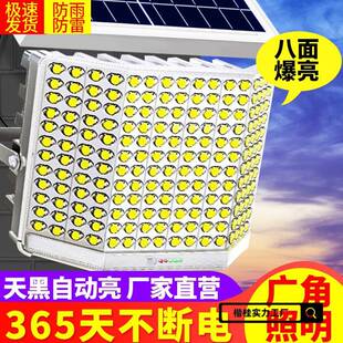 太阳能灯家用庭院灯户外农村大门口超高亮路灯照明灯手动灯笼无