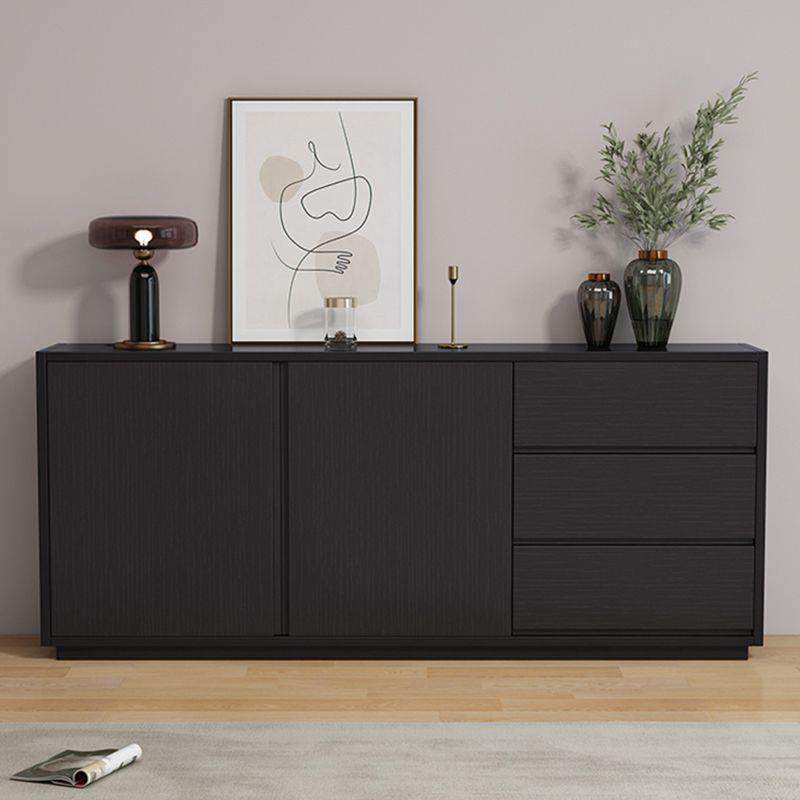 极简边柜现代简约实木黑酒柜墙茶水咨询客服柜色储物柜客户靠卧室,住宅家具,餐边柜,淘宝优惠券,粉丝福利购,淘宝优惠卷