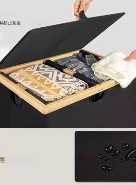 热销简约收纳脏箱衣服纳篮可收51684折叠脏衣篮可拆卸防水双洗篮