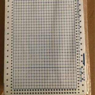 编织机花卡 24针花样 KH868 KH260 (100PCS)