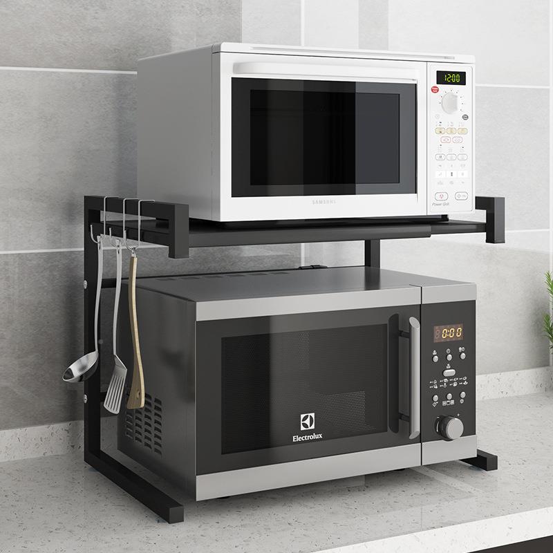 现货厨房不钢微波能炉多功烤置物架箱架子S05锈调料架收纳架