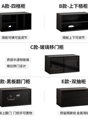 橡胶木实木组合电视柜自由合格子家FLZ用客厅柜餐地边柜储组物落