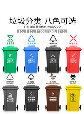 0酒店桶后厨垃圾桶泔水大号商用踏户F97HM666脚外小区环卫物业12