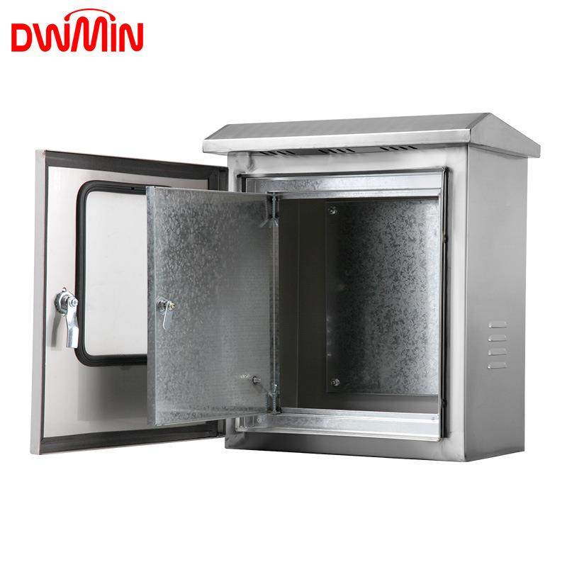 明层户外锈不钢配电箱双门防雨防300*200*水装监控箱布线仪表控制,电子/电工,配电控制柜/控制箱,淘宝优惠券,粉丝福利购,淘宝优惠卷