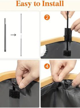 宿舍带盖洗衣物篮家用RFX折脏衣叠篓大号杂玩具收筐简约轻奢纳脏