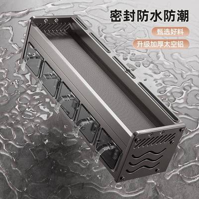 厨房调料置物架免打孔抽拉式调挂台面多功能味品罐组合调套壁装料