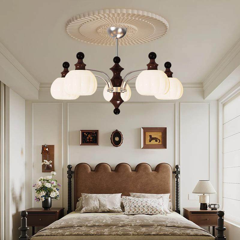 宋代美桃学法式古主灯复古81南洋风大厅灯胡木实木卧室灯中客吊厅,家装灯饰光源,智能吊灯,淘宝优惠券,粉丝福利购,淘宝优惠卷