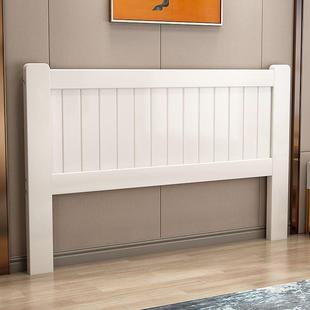 实木头经济型板1.8双人床头1.5床床SII板单卖榻榻米床头头