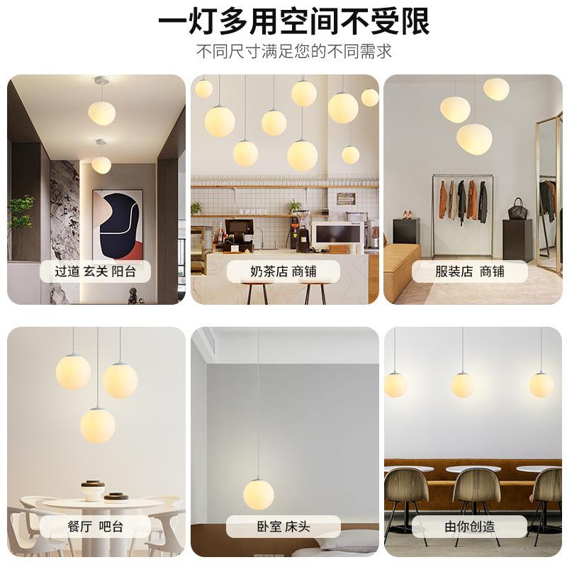 道灯饰灯现简约星球商用餐厅Z形吊月球过吧台卧室代灯具灯585工装