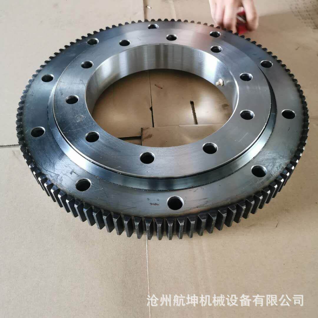 80外齿回3转支撑承布料NII机回转轴建筑机械回转支承轴承转盘
