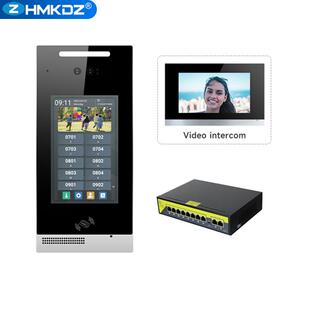 云可视对讲禁全机小区改造家MK-AZZJ8用室内门分ip数字机楼宇对讲