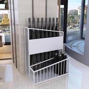 大雨伞收纳售架商用大容量酒店416堂教室楼存部伞桶雨伞沥水放置