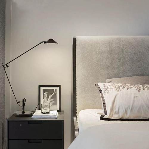 维也纳酒店长臂书桌台灯美式简办护121公折眼叠学生约学习工作阅