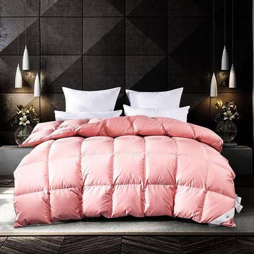 高端大12北0支全棉95%匈利白鹅绒冬被DYS朵东吊吊羽绒被厂牙家