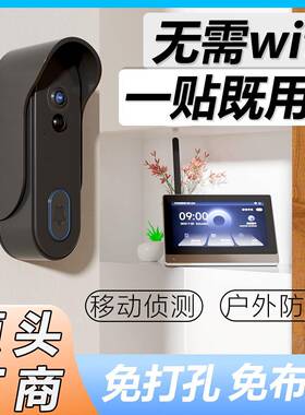 英寸无线可视门铃双向JLT语音通话可手机AP对P对讲无线视门7铃楼
