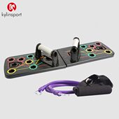 多功能俯卧撑训练板男家用锻炼神器练胸肌健身器材辅助器弹力绳