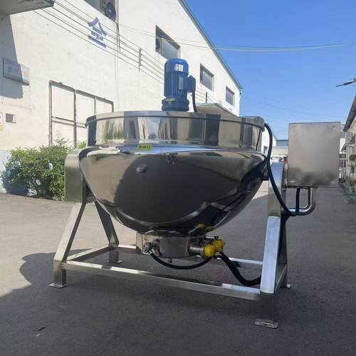 烧鸡鸭脖卤煮锅厂家直销夹层锅熬糖夹层锅枇杷膏梨膏果酱熬制锅