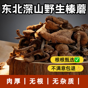 东北正宗榛蘑野生蘑菇黑龙江长白山干货小鸡炖蘑菇干榛蘑纯土特产