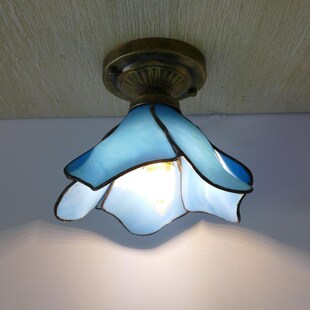 蒂凡尼吸顶灯小客厅温馨卧室灯现代简约客厅灯创意彩色灯餐厅灯具