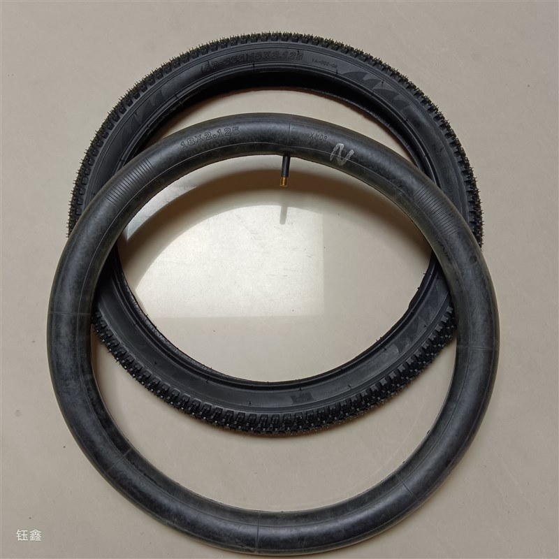 18寸儿童自行车轮胎54/q57-355 18X2.125外胎内胎平衡车胎童车配