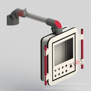 机床悬臂操作箱水平墙座轻型悬臂组件悬臂控制箱连接件铝合金