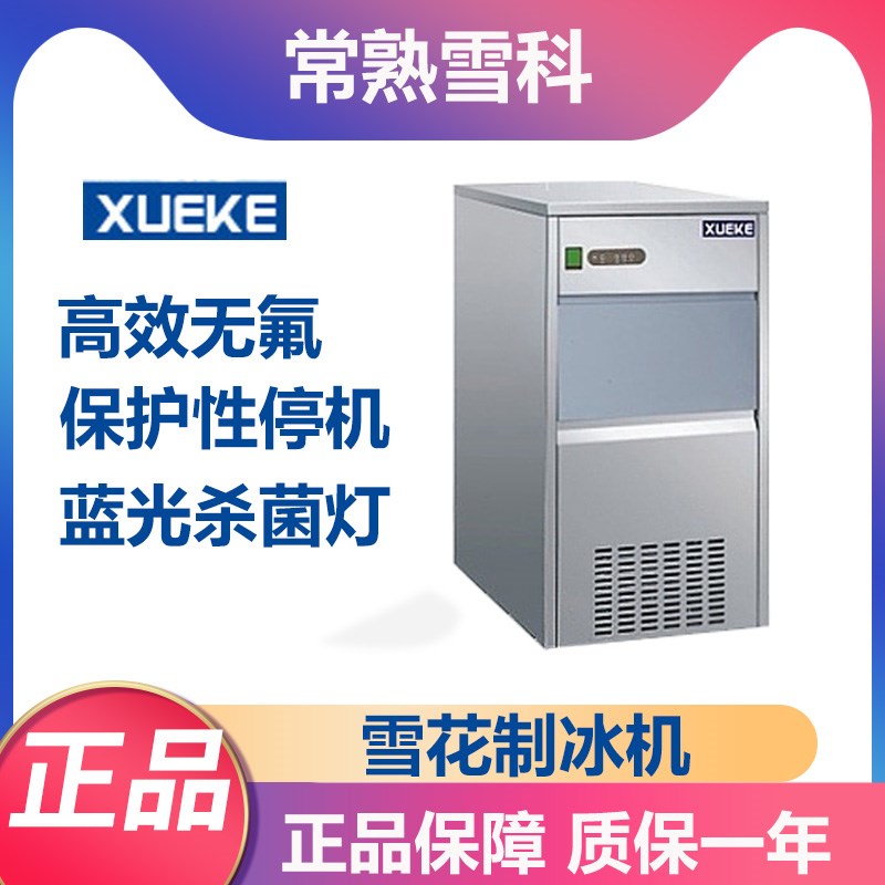常熟雪科IcMS-20/30/40/60/85/100雪花制冰机实验室全自动制冰机