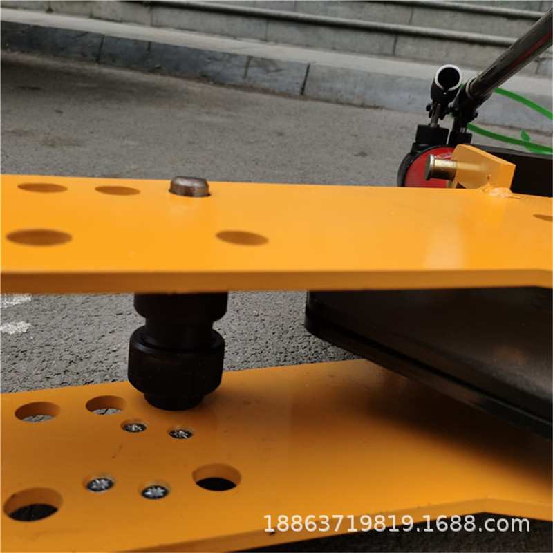 济宁华策牌60*6扁钢折弯机 平弯立弯弯排机 SWP-12A手动弯排机