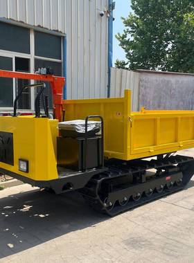 爬山虎运输搬车柴山油爬坡地小型自卸农运车794工程用履带运输车