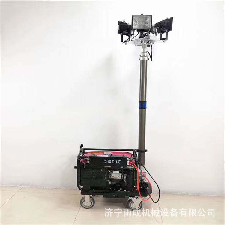应急抢险移动照明车 自动升降工作灯 便携式移动照明灯 图片