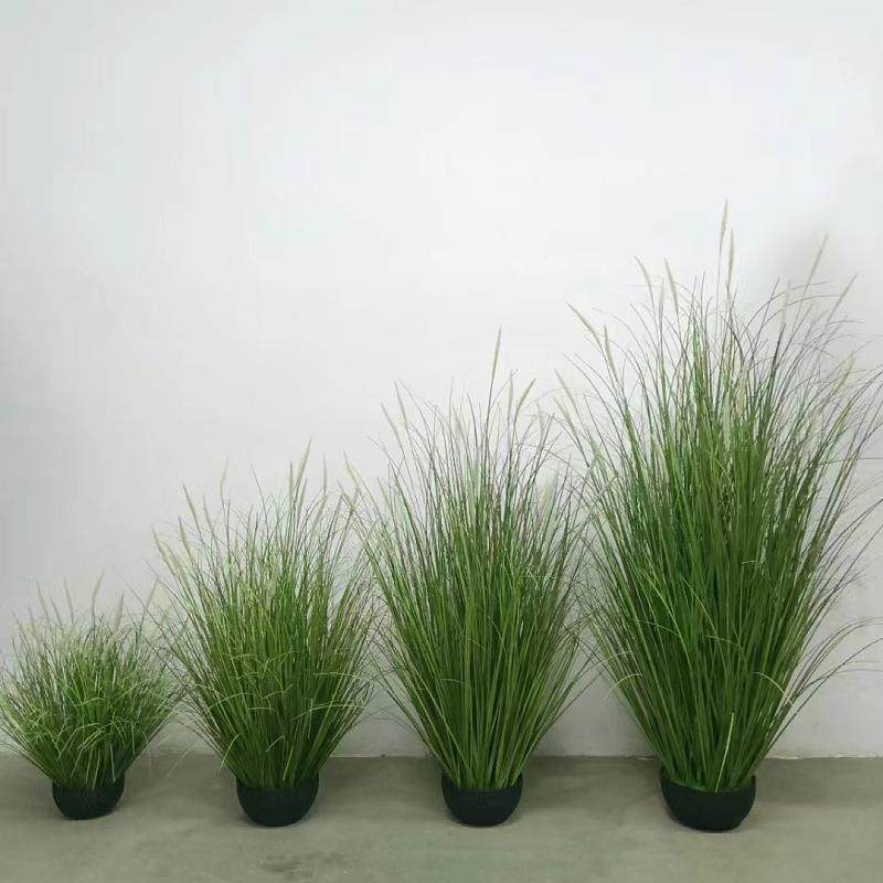 仿真窗绿植小狗尾巴饰芦草客厅橱落苇地20240712摆件景观造景装假