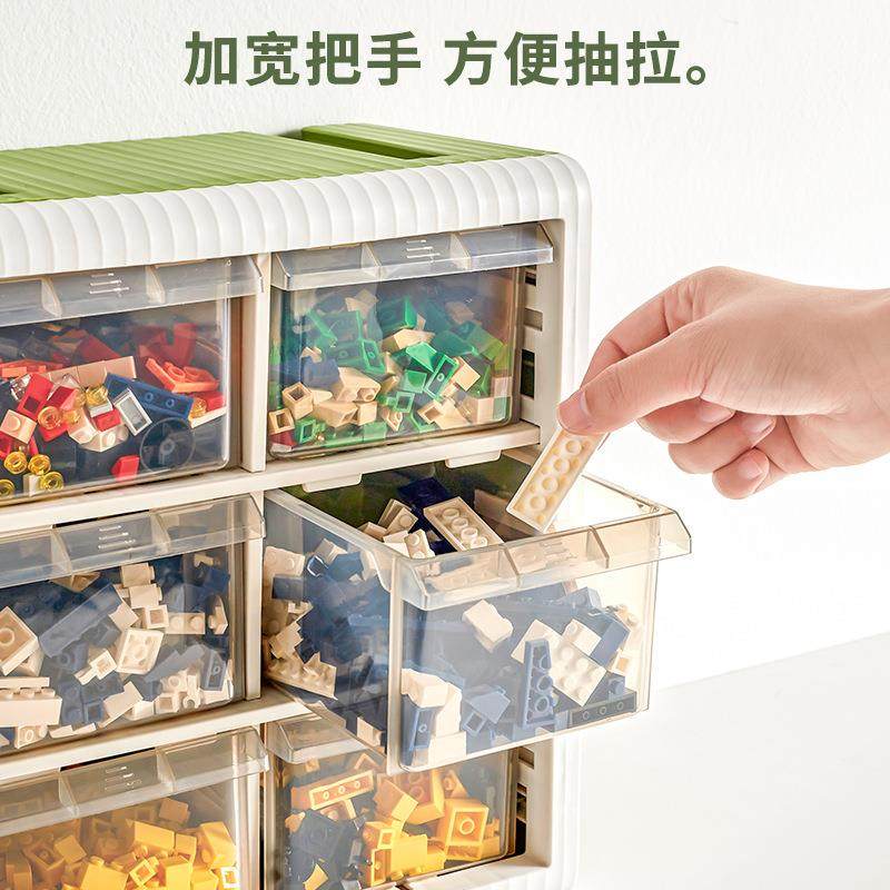 桌面透明抽屉收纳公盒式办书加文件276储物收纳盒卧室房叠组合收