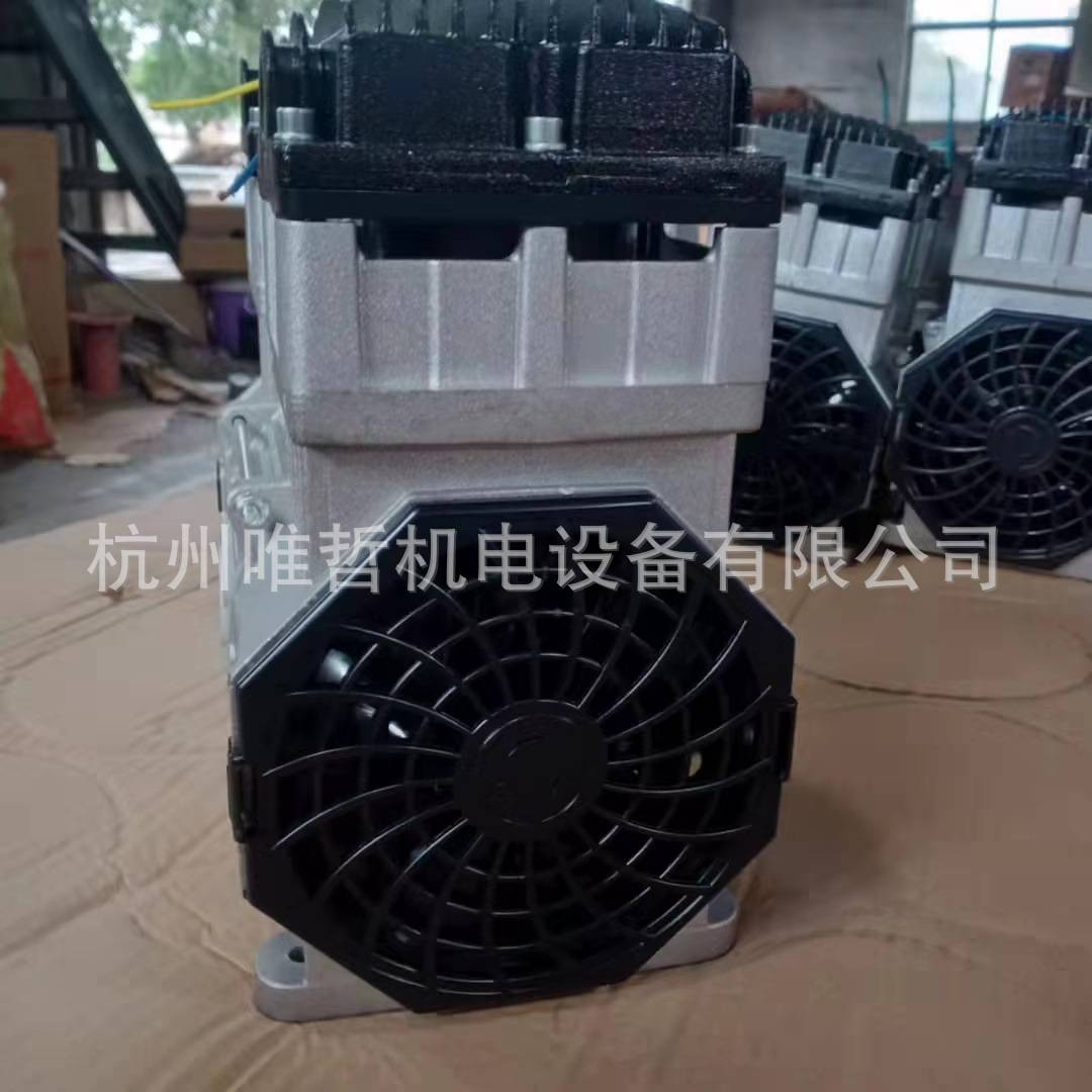 无油压缩机主机噪音低小型气源配套吸尘器电子设备用220v380v60hz
