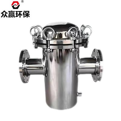 保众赢环30收4不锈钢提篮YXC式管道除污器毛发集器蓝式过滤n器d80