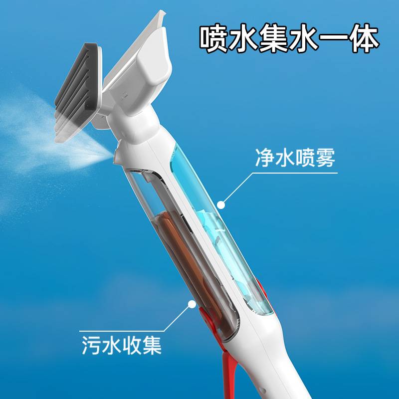 擦玻璃神器家用高层窗外清洗双面搽玻璃刮水器板刷擦窗户清洁工具