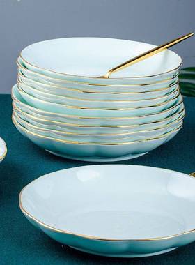 【121.6元抢49件，抢完恢复128元】景德镇陶瓷餐具碗碟套装安零容