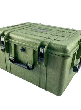 拉箱仪器箱表箱设仪备防水箱箱工具杆734收纳箱黑色