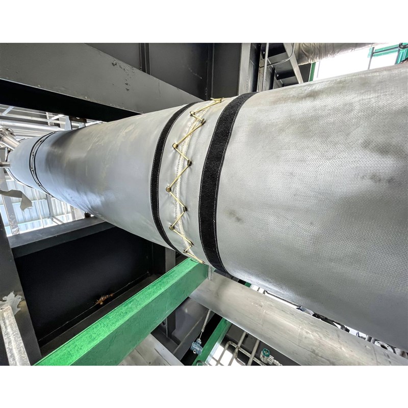 换热器保温套可拆卸保p温衣柔性保温管道加热器保温套可拆卸保温