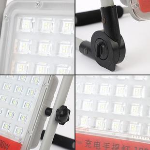 便式 投光灯电l支持定制ed投光灯户市外应急灯夜摆摊工充地手提携