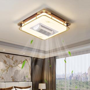 新中式 餐厅静风厅扇灯卧室吸顶风 客吸顶灯大772厅主灯音2052新款