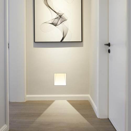 无边框嵌楼地脚灯人体感应智能光控夜梯踏DJD01步入式过道踢脚灯