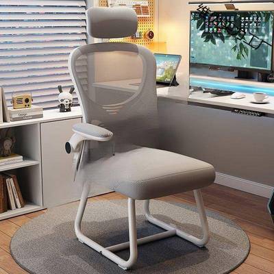 人体舒学椅子久坐子办竞公宿舍书桌工电椅家用靠背适PHX学习椅电