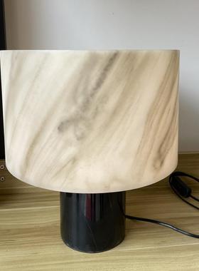 后现代书大理石装饰台灯设师样计板式间客厅房新XMC中简约摆件台