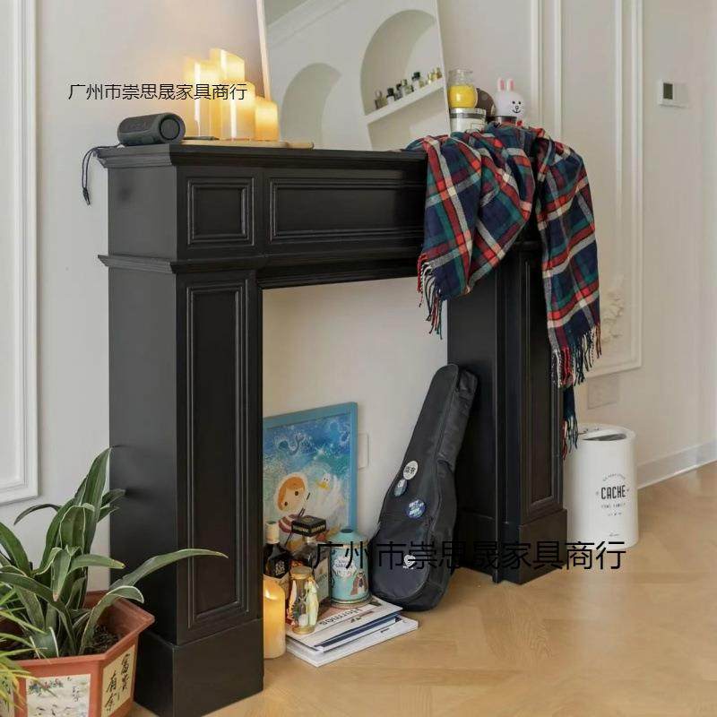 美复古欧壁炉式饰柜装饰壁式炉架雕花乡村民宿548法式客装厅玄关,基础建材,脚轮/万向轮,淘宝优惠券,粉丝福利购,淘宝优惠卷