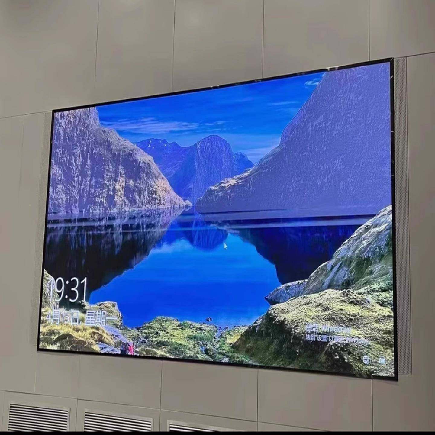 全led显示屏室内GX254P.5彩P12.86会室展厅显示屏议舞台直播背景